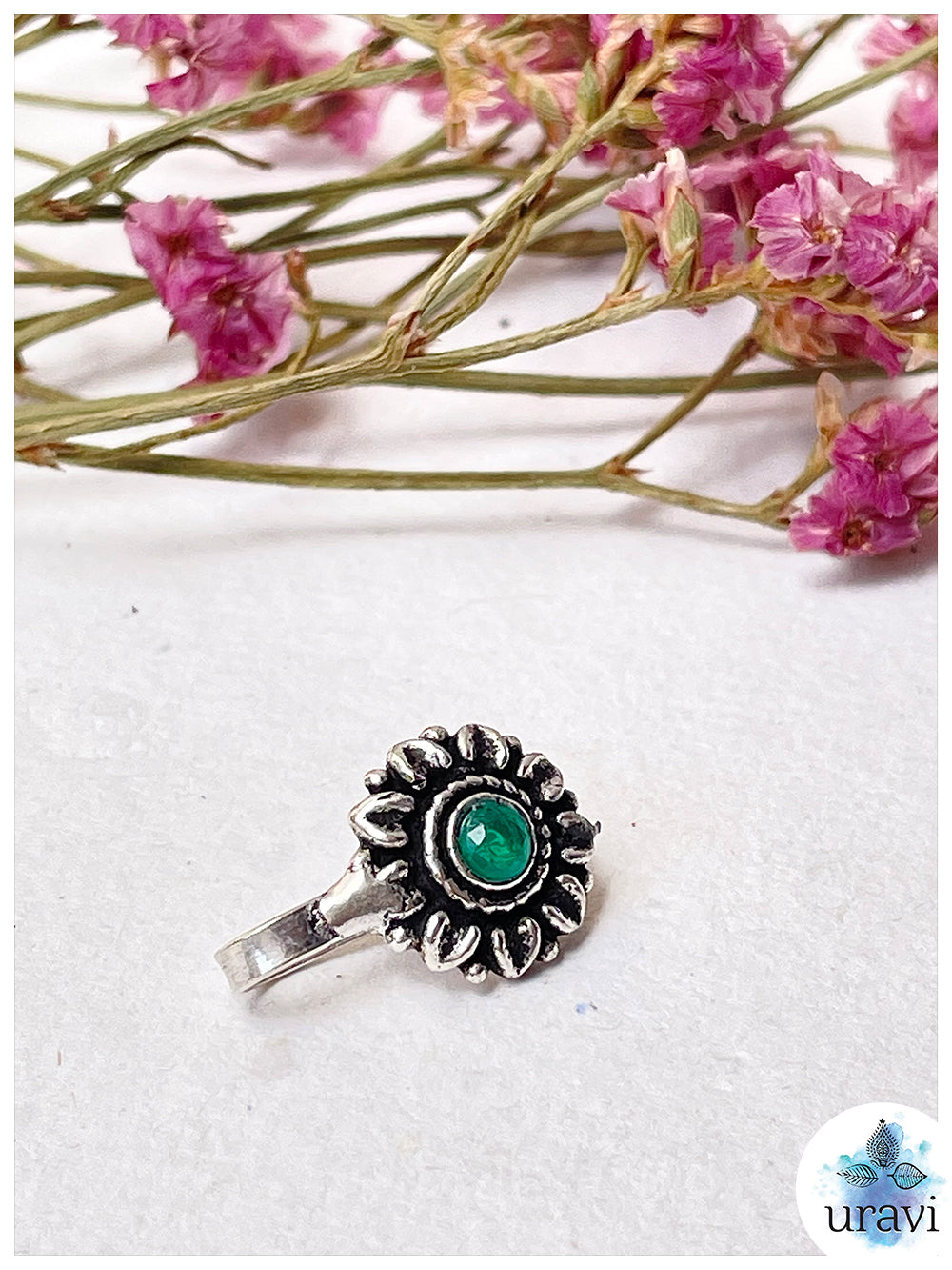 Sun Flower – non-piercing Nose Pin