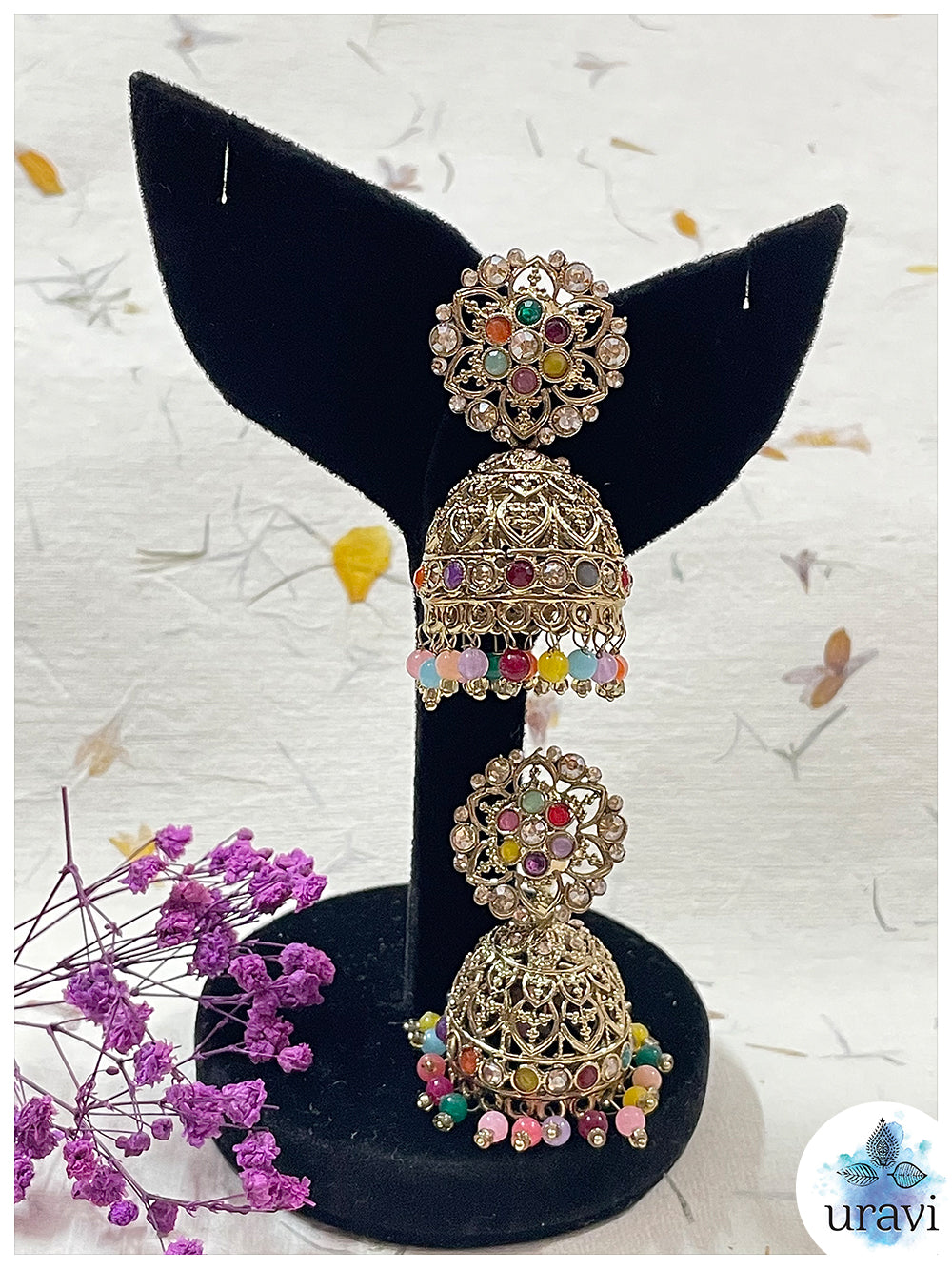 Anarkali Bollywood Style Jhumka Earrings