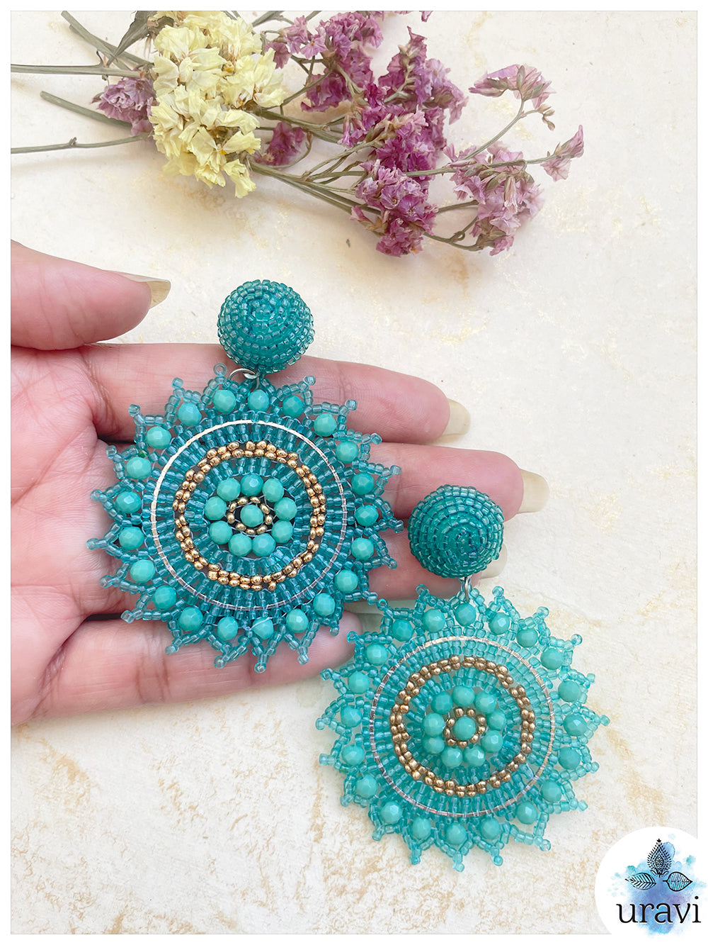 Shayra Beaded Handmade Earrings