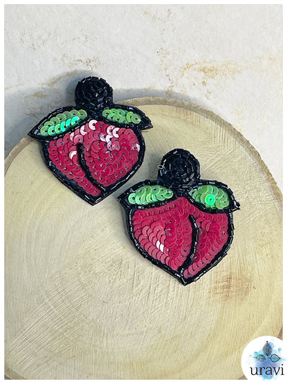 Berrylicious Handmade Beaded Earring