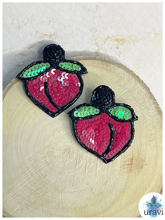 Berrylicious Handmade Beaded Earring