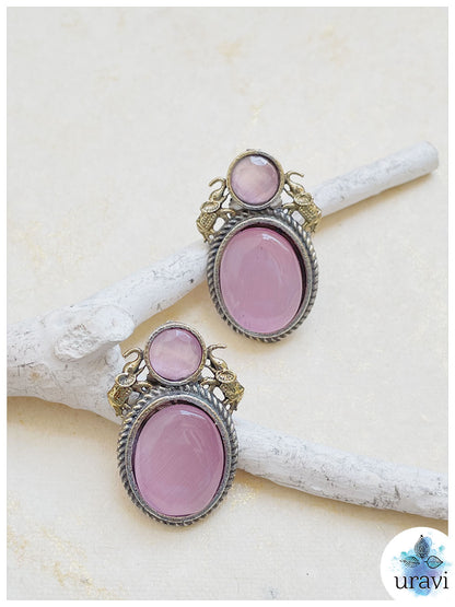 Sukh Silver Look-Alike Stud Earrings