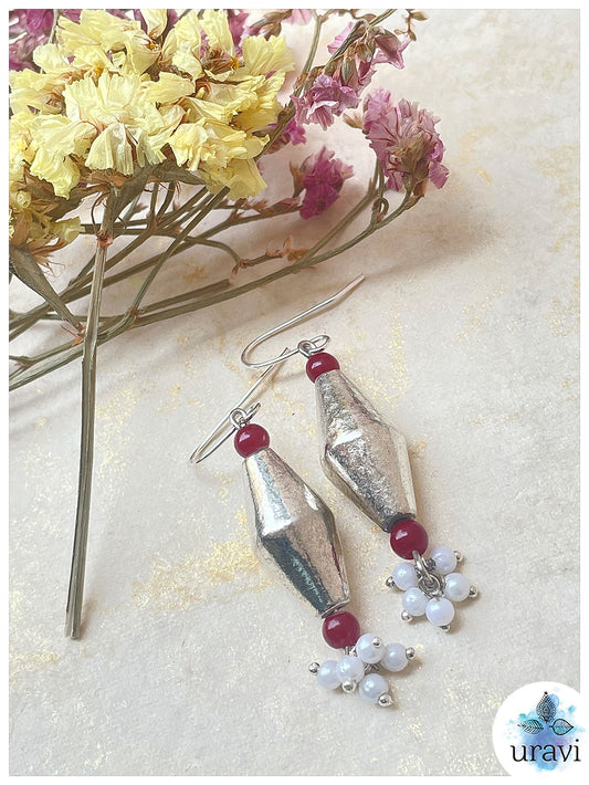 DelightDazzle -  Handcrafted Glass Beaded Earrings