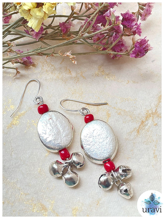 GlitterGaze  -  Handcrafted Glass Beaded Earrings