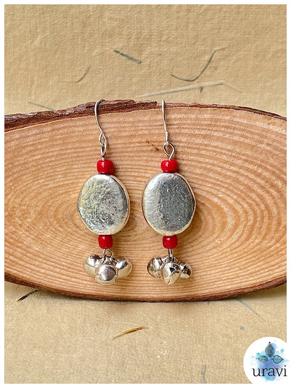 GlitterGaze  -  Handcrafted Glass Beaded Earrings