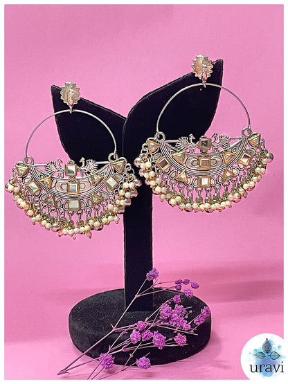 Chandralekha Chandbali Earrings